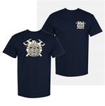 Los Angeles City Shield and Crossed Axes Logo T-shirt