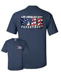 LAFD Patriotic American Flag T-Shirt