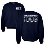 LAFD Uniform Print Crew-neck Pullover Sweatshirt