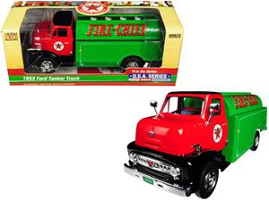 1953 Ford Tanker Truck Texaco, Fire-Chief, 9th in the Series U.S.A. Series Utility - Service - Advertising"Diecast Model
