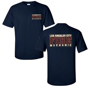 Los Angeles City Fire Mechanic T-shirt