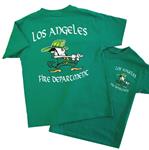 Los Angeles Fire Department St Patricks Day Kids Youth T-shirt