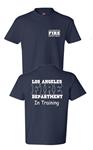 Navy LAFD In Training Youth T-Shirt