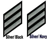 LAFD Uniform Hash marks Stripes Silver