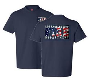 Youth American Flag LAFD T-Shirt