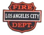 LAFD Harley Shield and Bar Patch