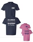 Hot Pink LAFD Youth T-Shirt