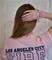 Ladies LAFD Pink V-Neck T-Shirt