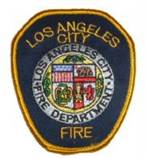 Los Angeles Fire Department Shoulder Patch