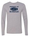 LAFD Property Of Los Angeles City Fire Department Long sleeve T-shirt