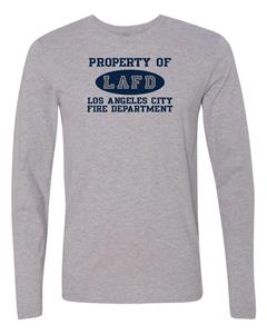 LAFD Property Of Los Angeles City Fire Department Longsleeve T-shirt