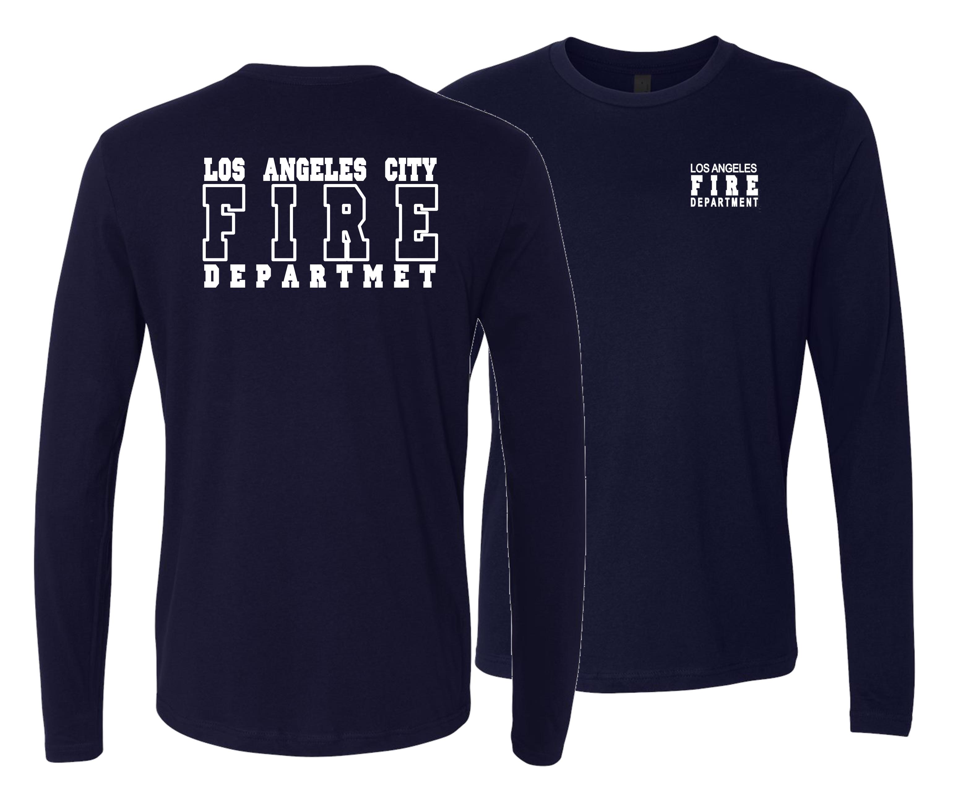 T-shirt  L  Long Sleeves Los Angeles City Fire Dept